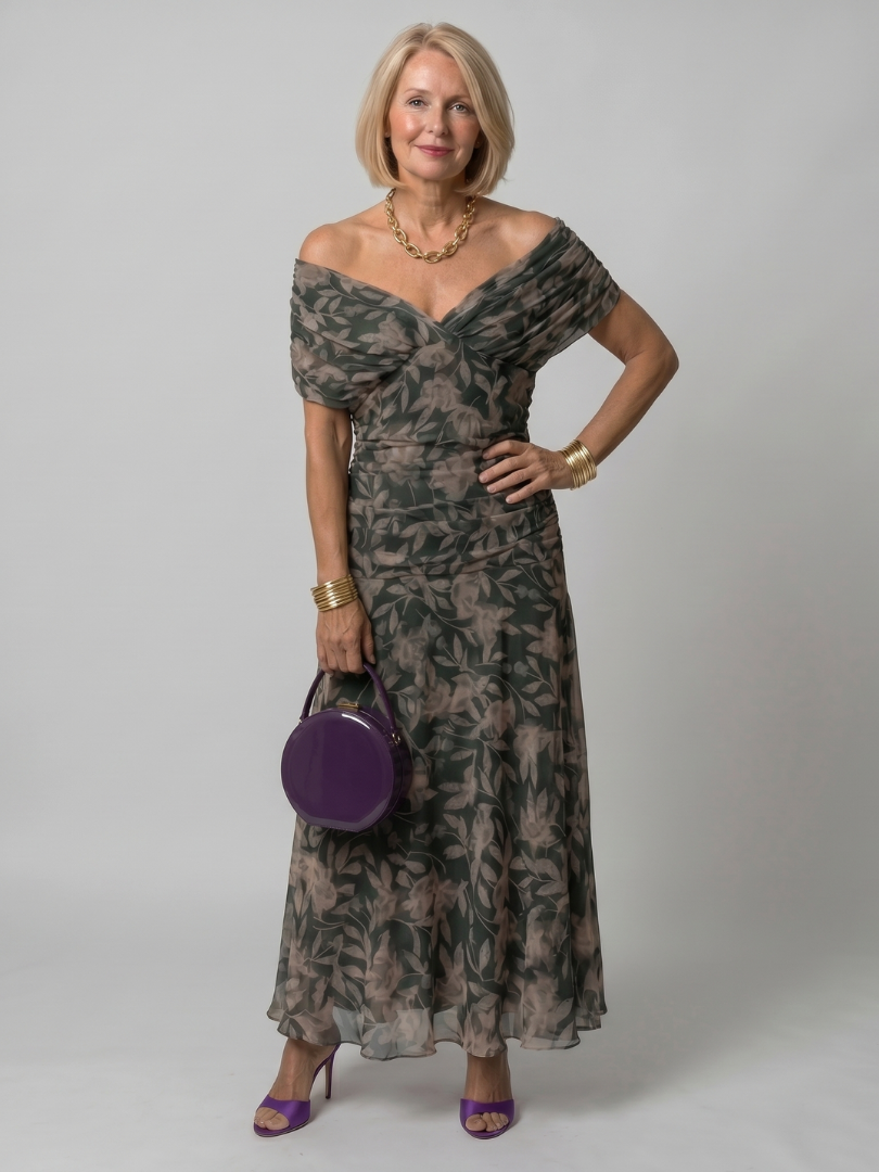 Janice | Flow Midi Dress