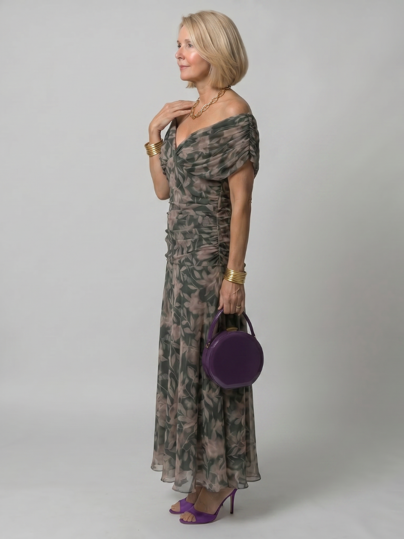 Janice | Flow Midi Dress