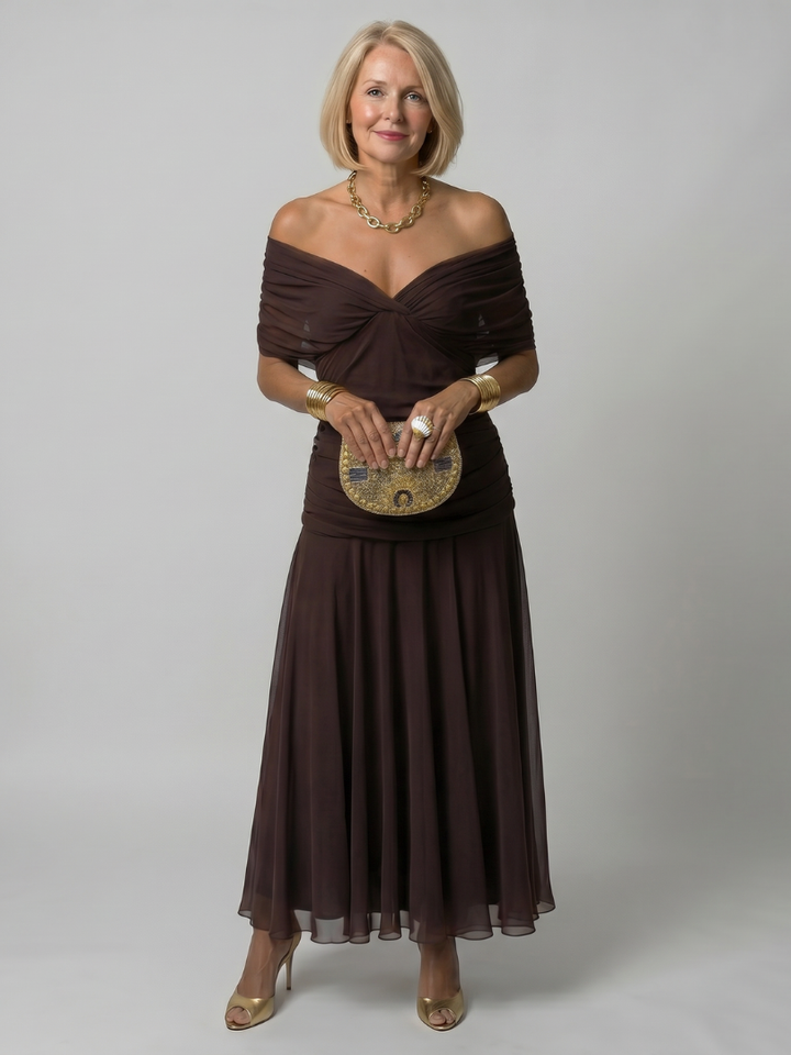 Janice | Flow Midi Dress