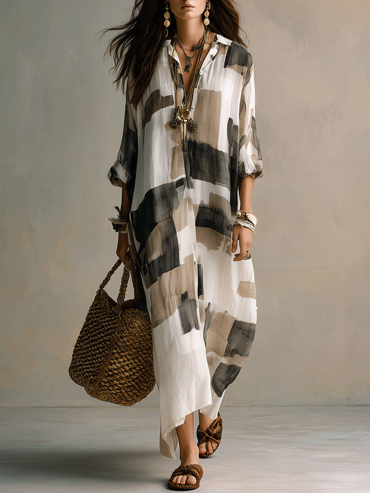 Boho | Effortless Printed Maxi Dress