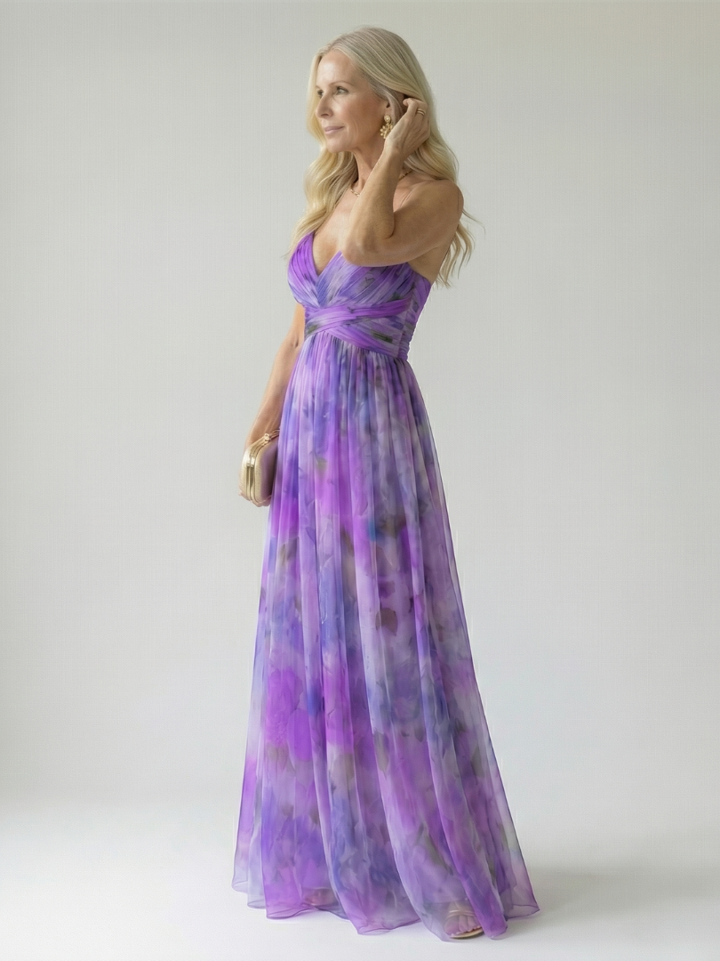 Doris | Soft Wrap Maxi Dress