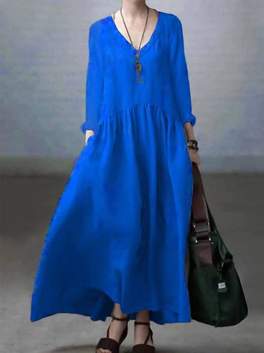 Clara | Effortless Linen Ease Dress
