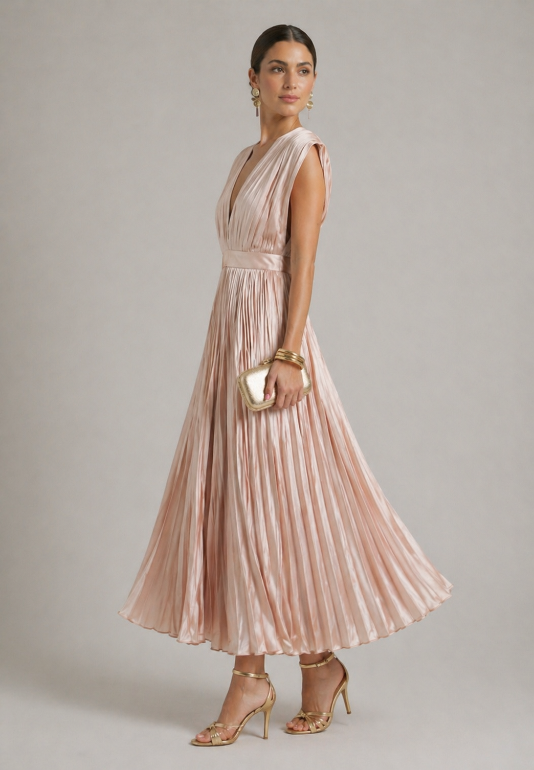 Marni| Timeless Pleated Midi Dress