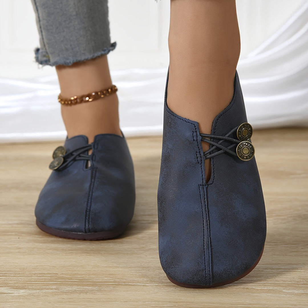Florence | The Vintage Button Flat
