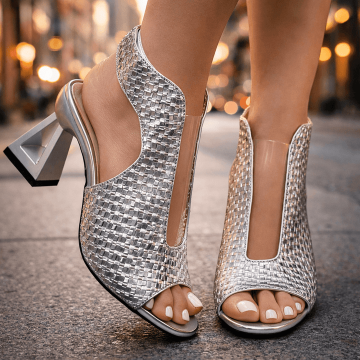 Zahara | Elegant Sculpted Heels