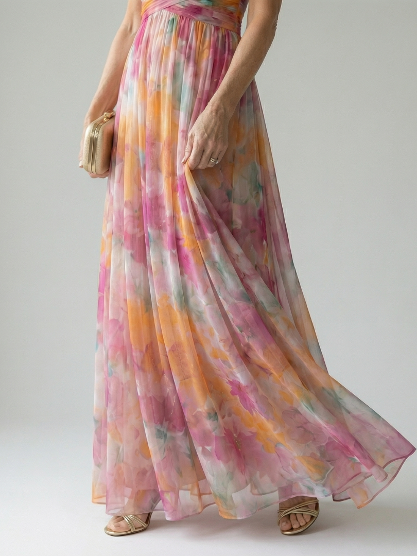 Doris | Soft Wrap Maxi Dress