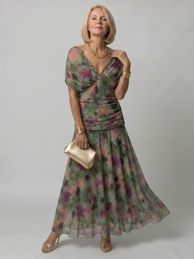 Janice | Flow Midi Dress