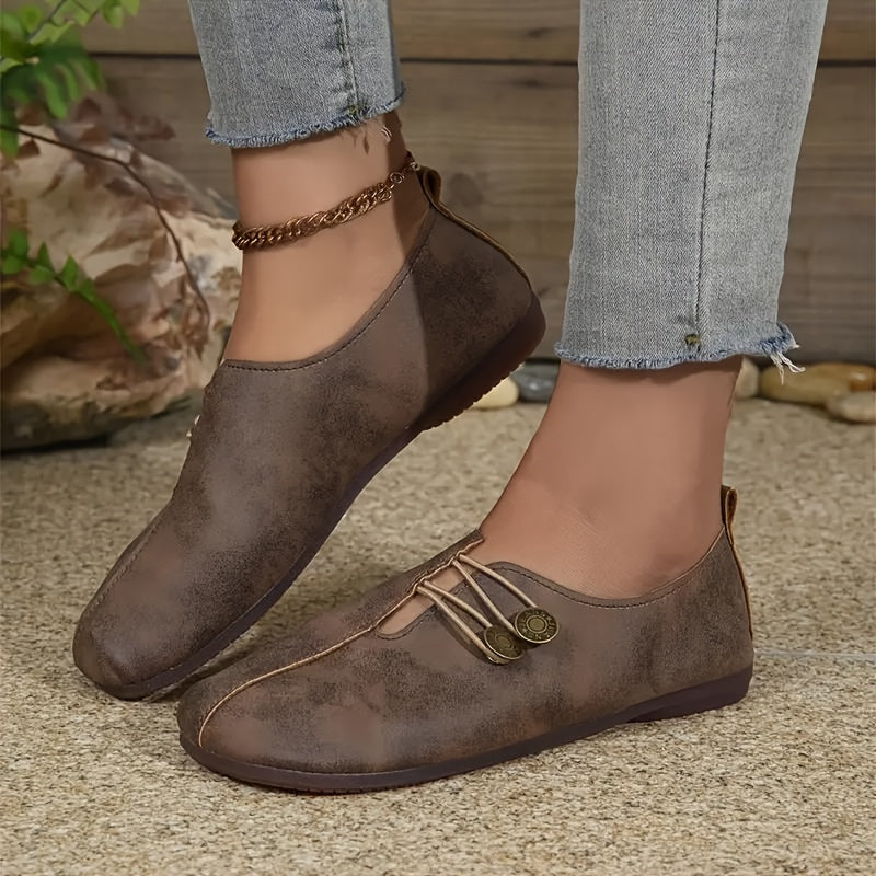 Florence | The Vintage Button Flat