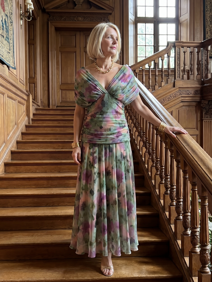 Janice | Flow Midi Dress