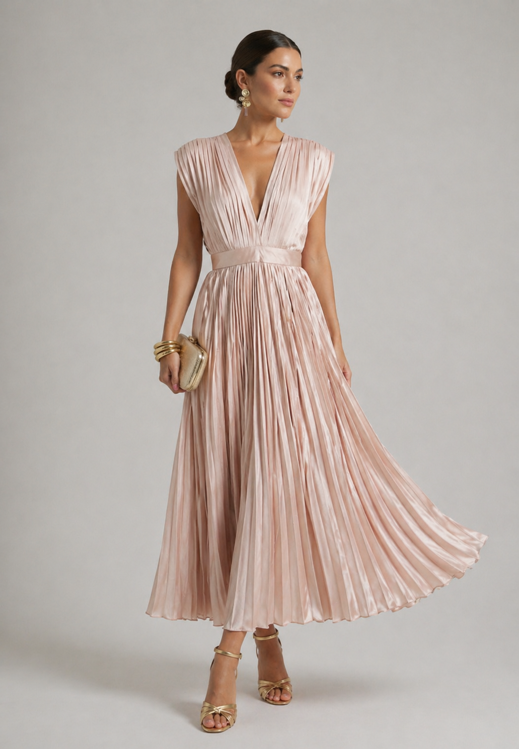 Marni| Timeless Pleated Midi Dress