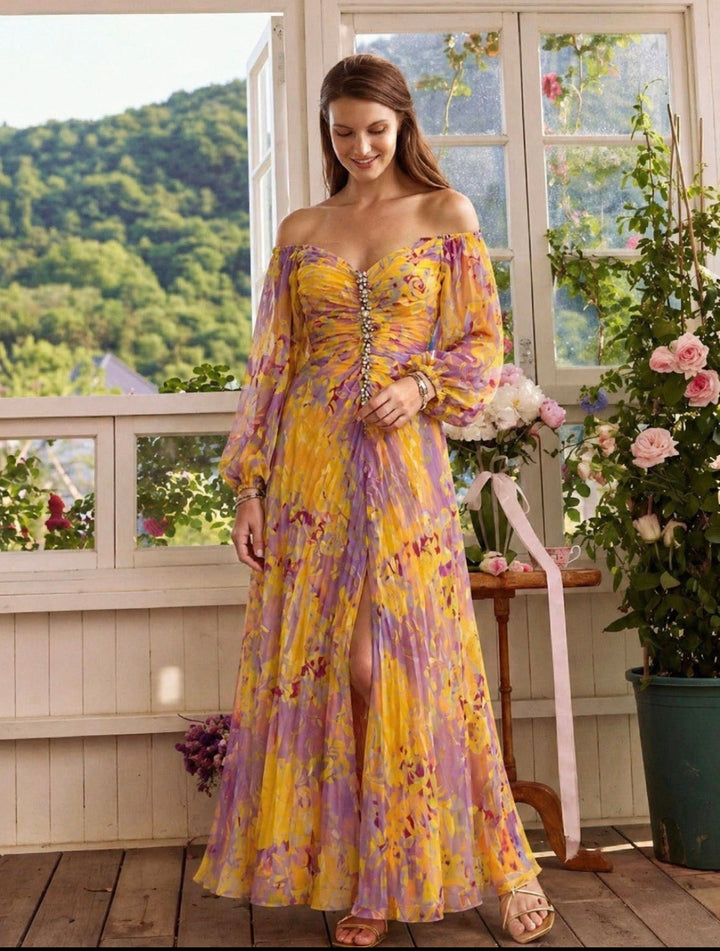 Eleanor | Elegant Dress with V-Neck