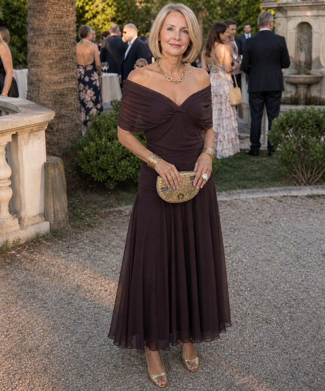 Janice | Flow Midi Dress