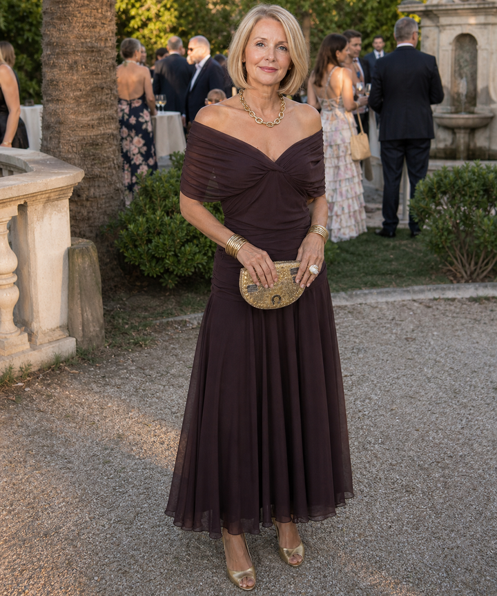 Janice | Flow Midi Dress