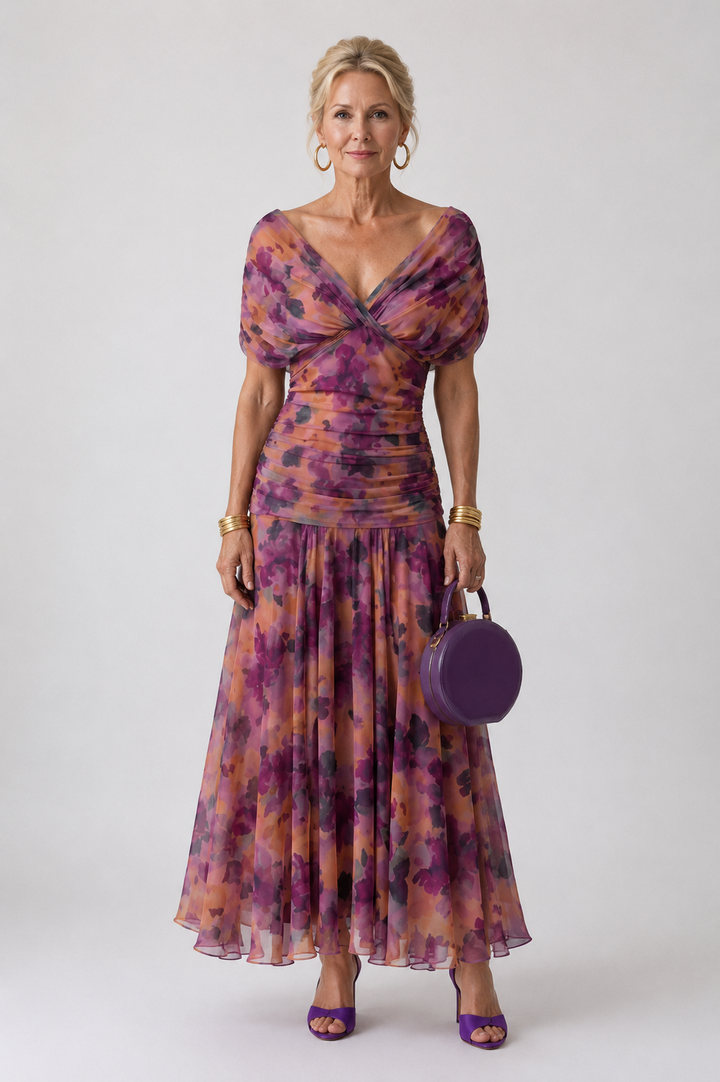Janice | Flow Midi Dress
