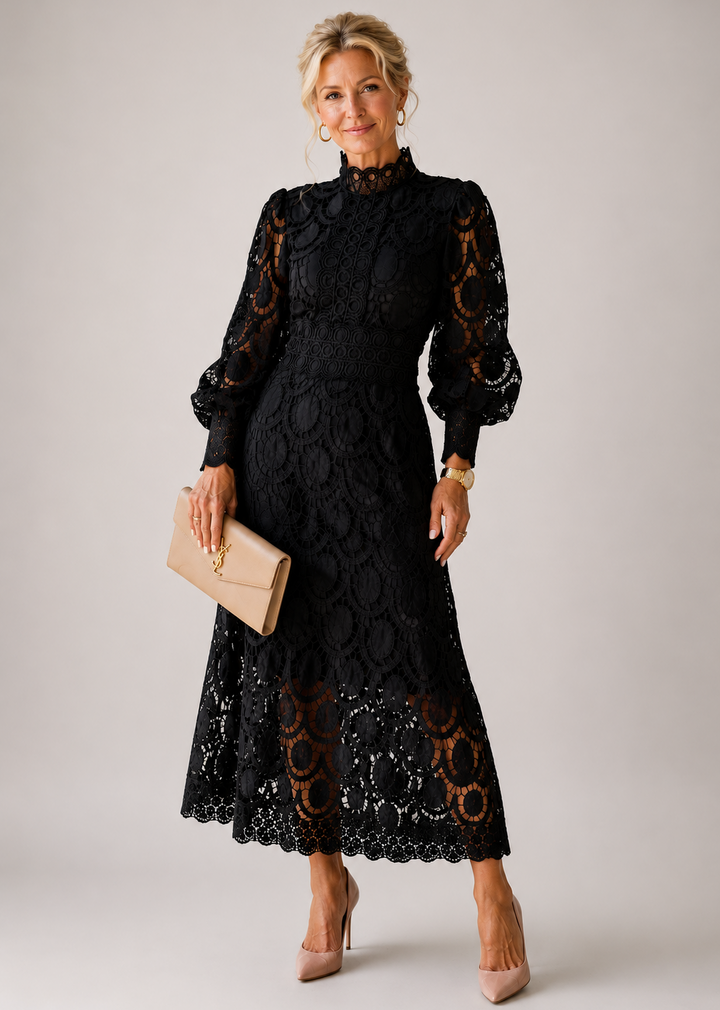Eloah | Lace Midi Dress