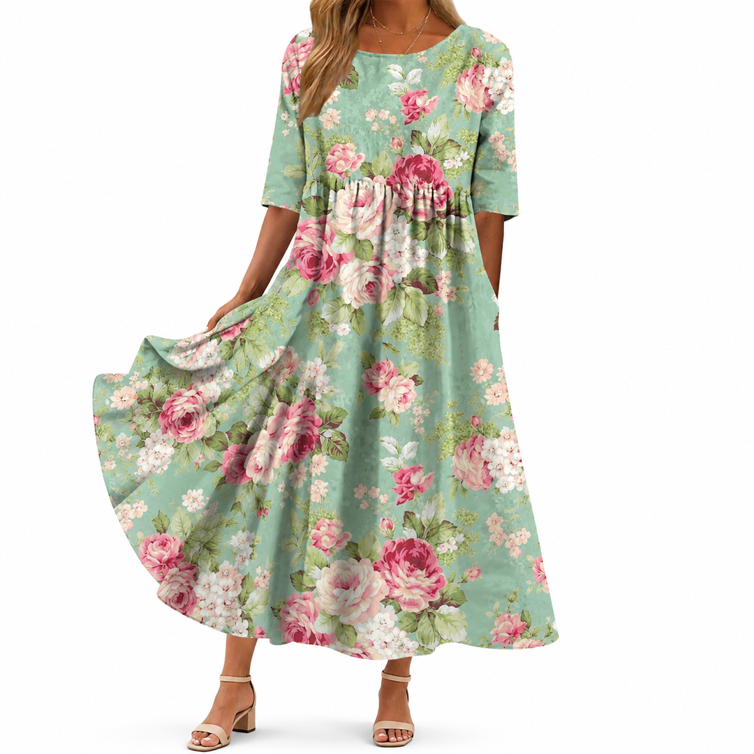 LAARNI™ - Relaxed Midi Dress