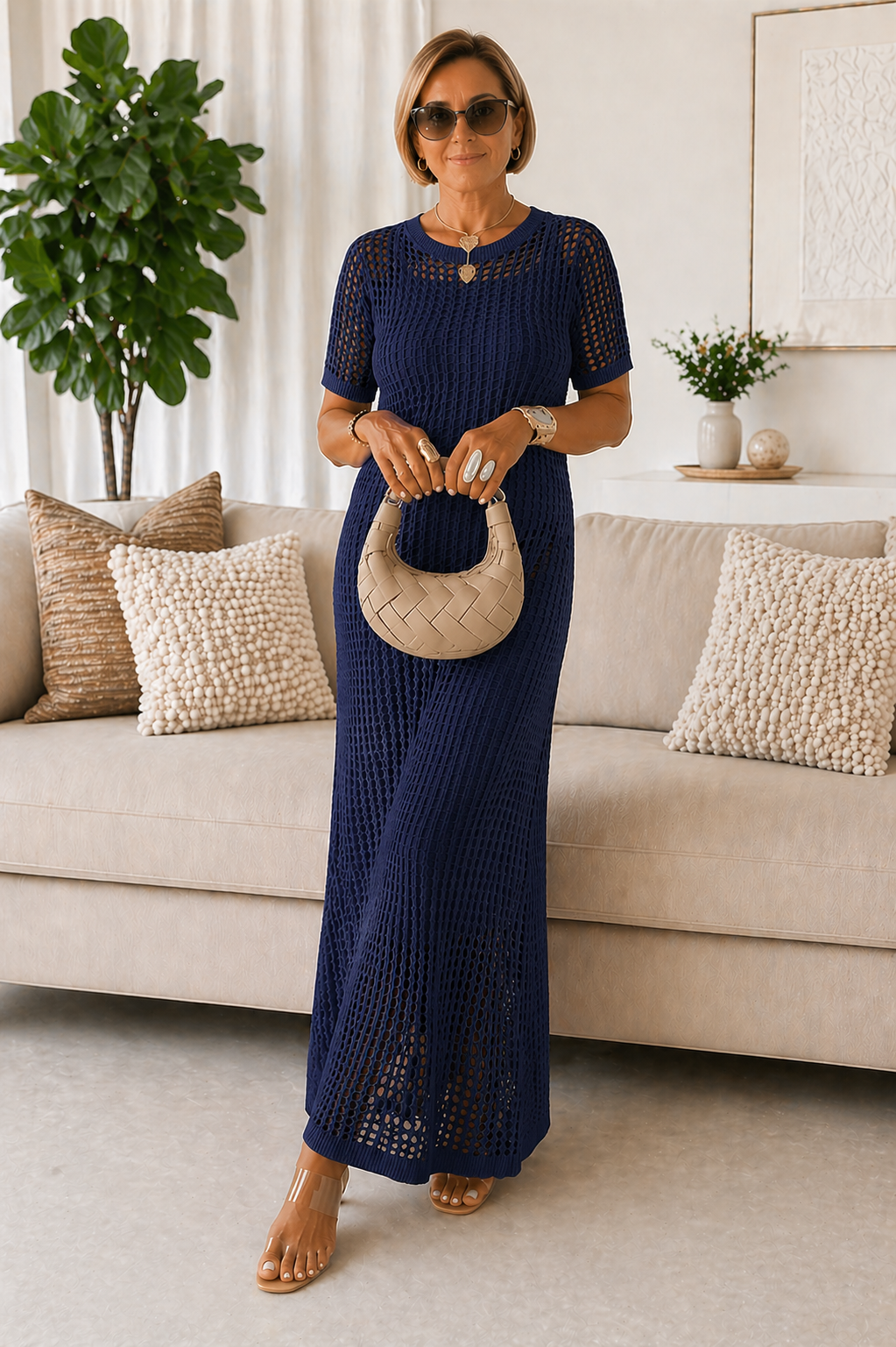 Bethany™ Cut-Out Long Maxi Dress