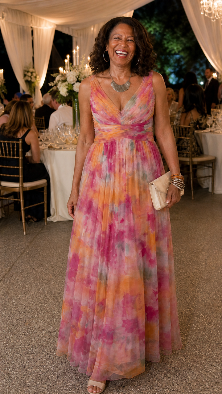 Doris | Soft Wrap Maxi Dress