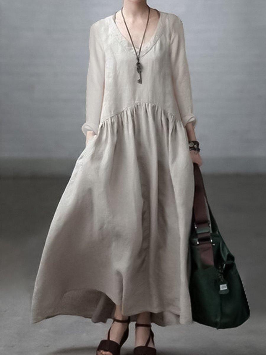 Clara | Effortless Linen Ease Dress