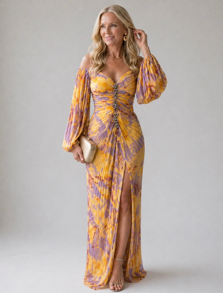 Eleanor | Elegant Dress with V-Neck