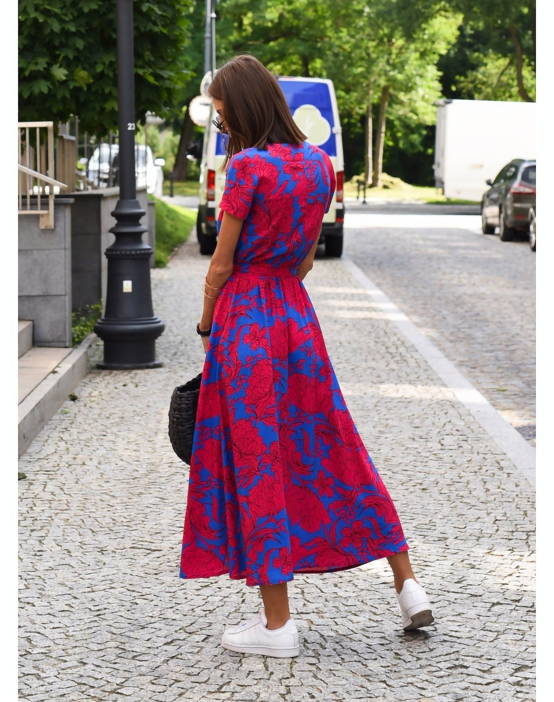 Anna - Dress with Floral Print Spring/Summer