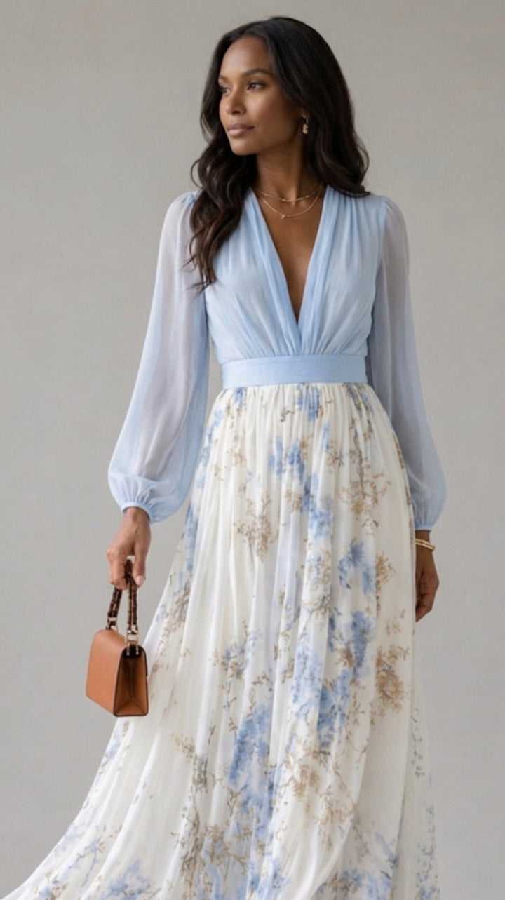 Peniel | Floral Maxi Dress