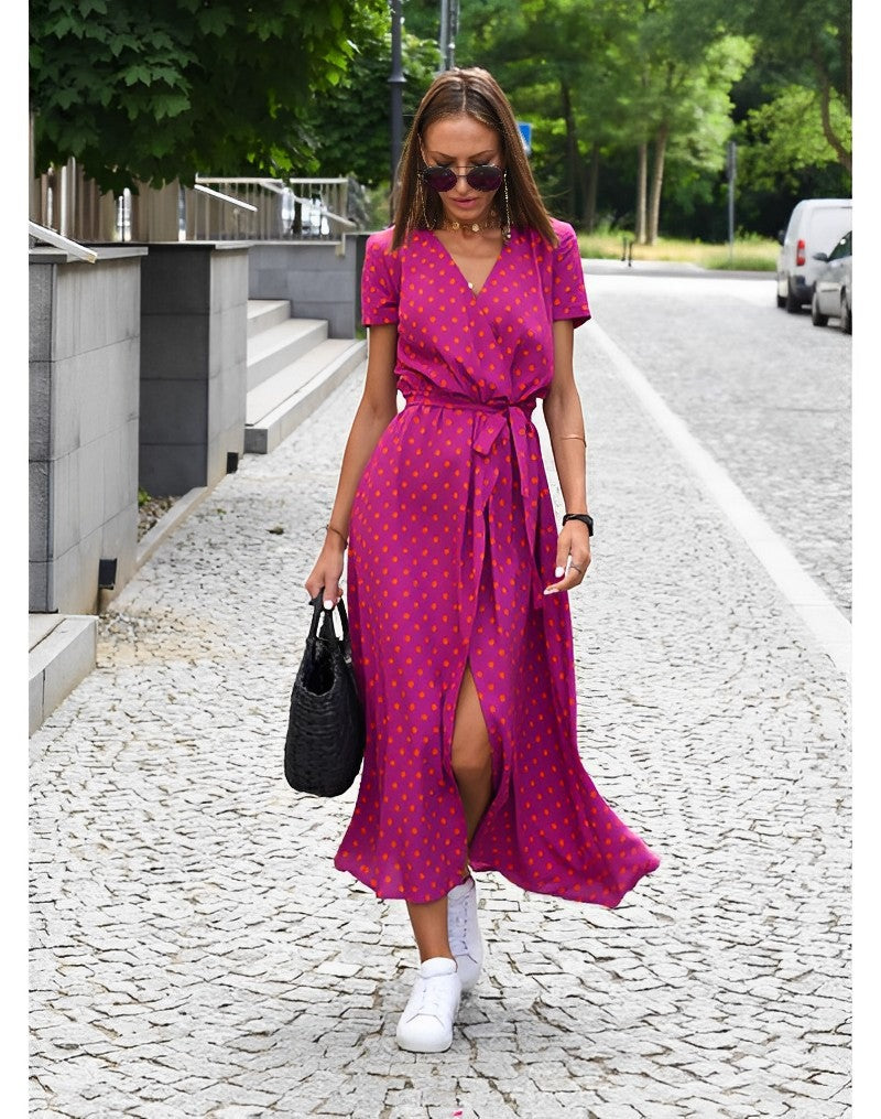 Anna - Dress with Floral Print Spring/Summer