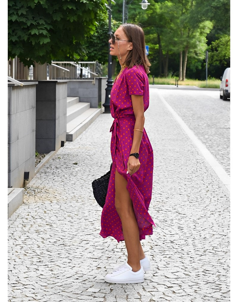Anna - Dress with Floral Print Spring/Summer