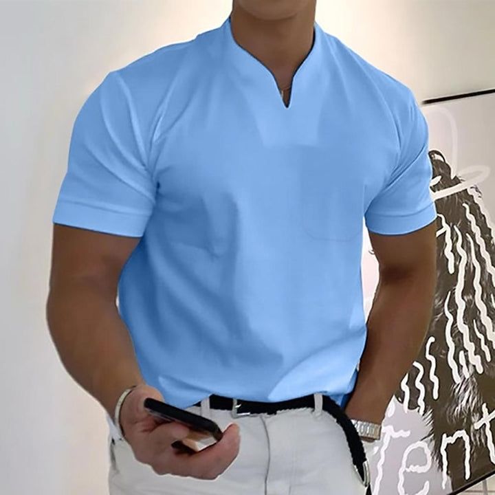 Logan | Refined Collar Polo Shirt