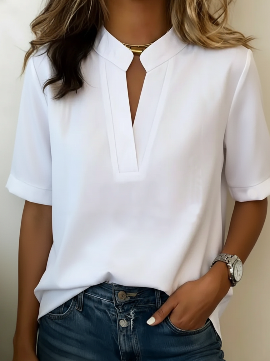 Luna | Relaxed Short Sleeve Shirt